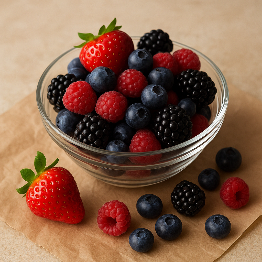 Mixed berry flavoring extract