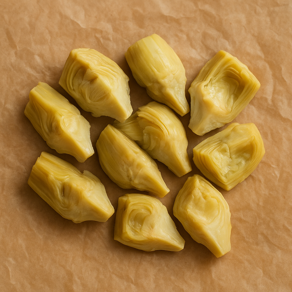 Canned artichoke hearts