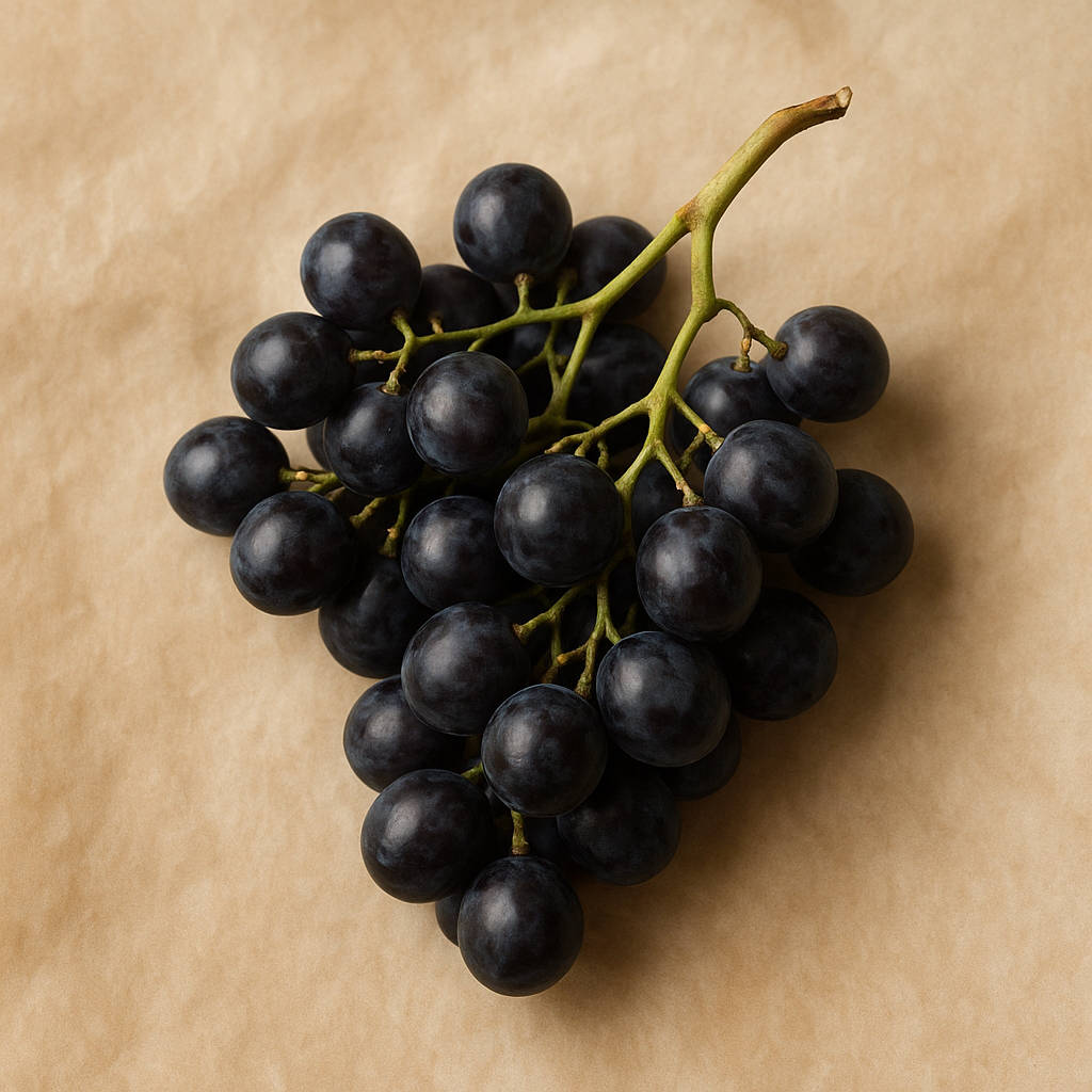 Black seedless table grapes