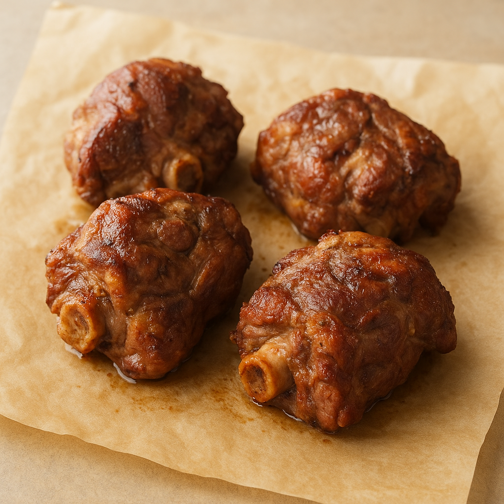 Boneless lamb knuckles