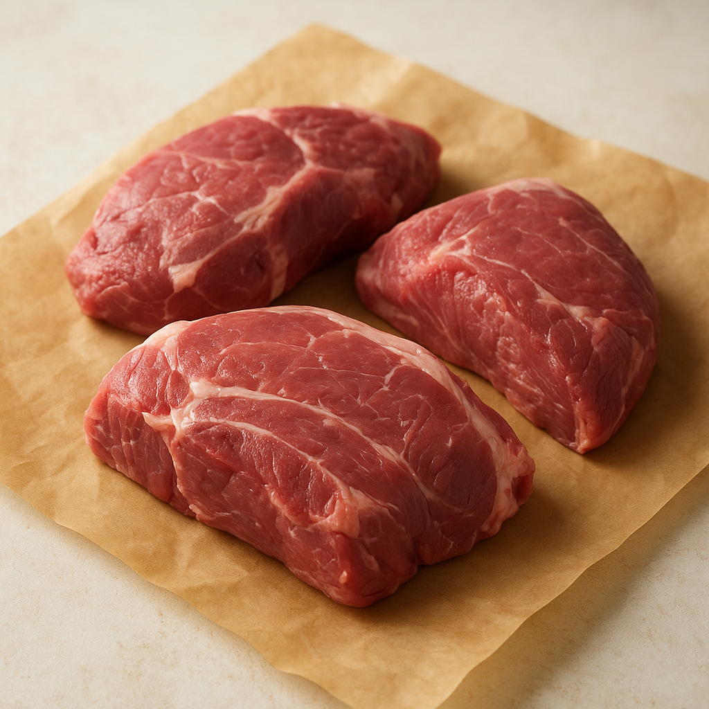 Boneless lamb topside