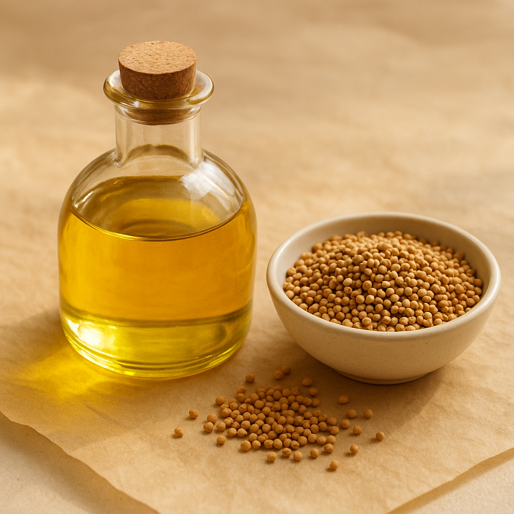 A bottle of cooking oil