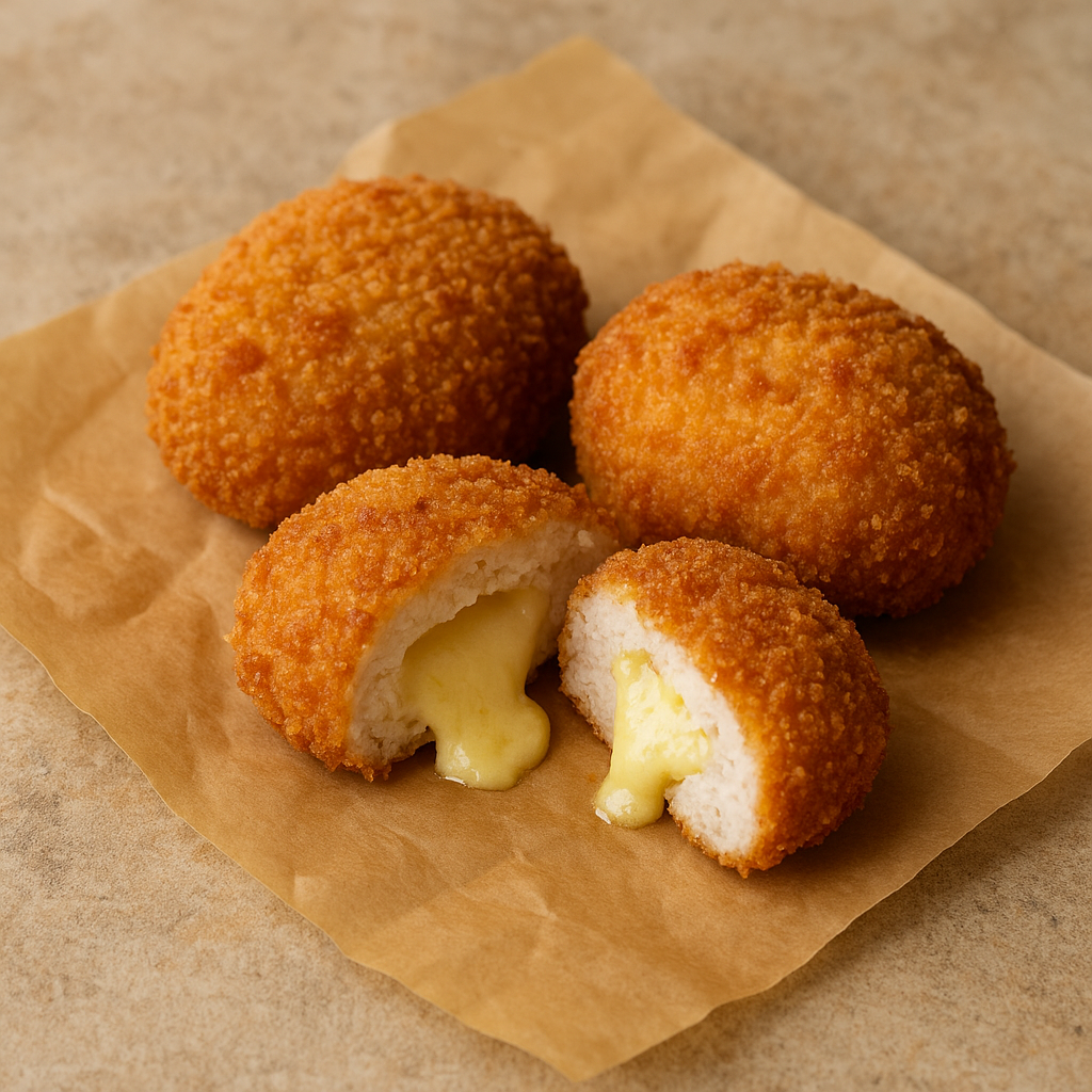 Breaded plant-based kievs
