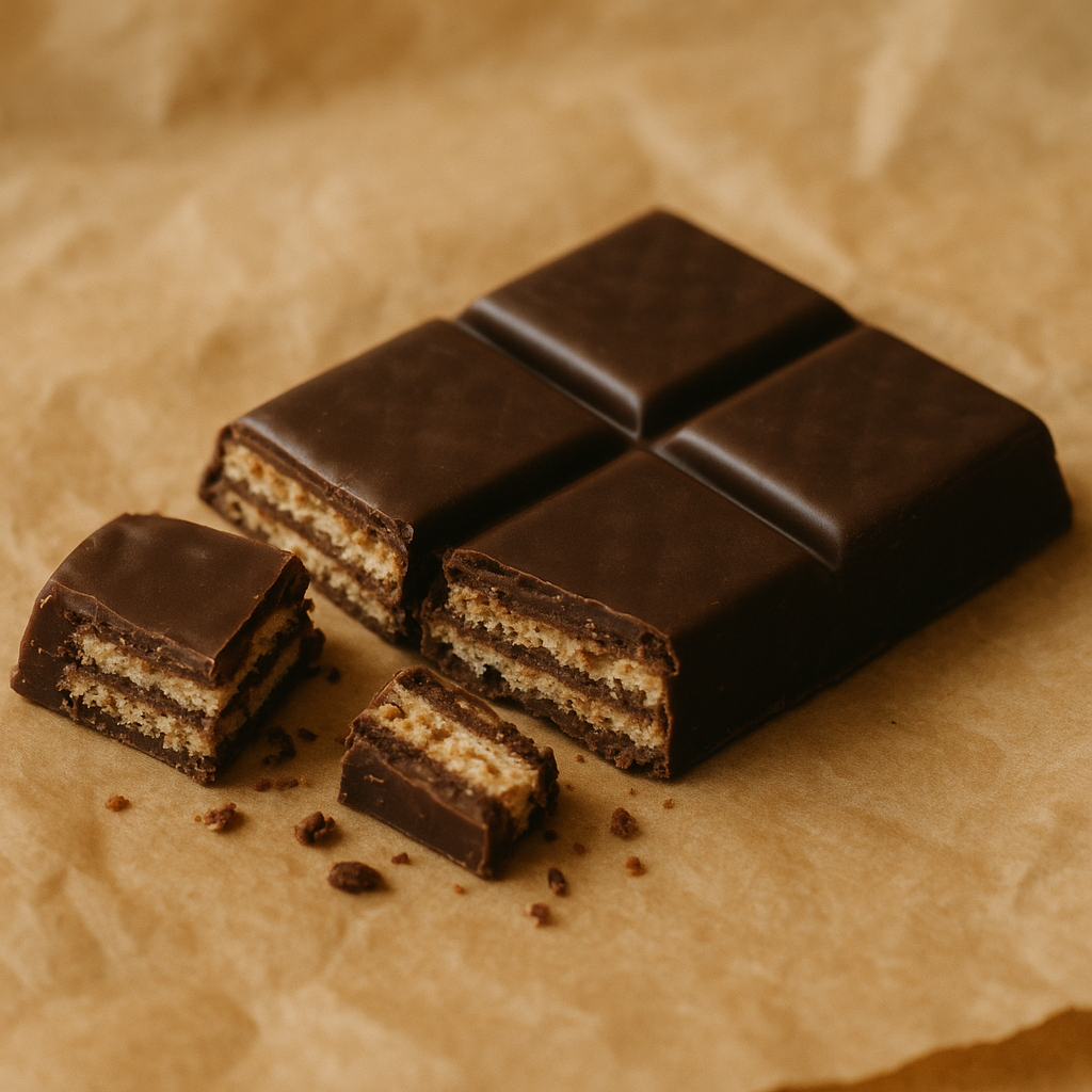 Chocolate wafer cookies