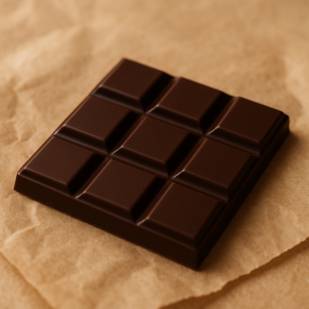 Dark chocolate bar
