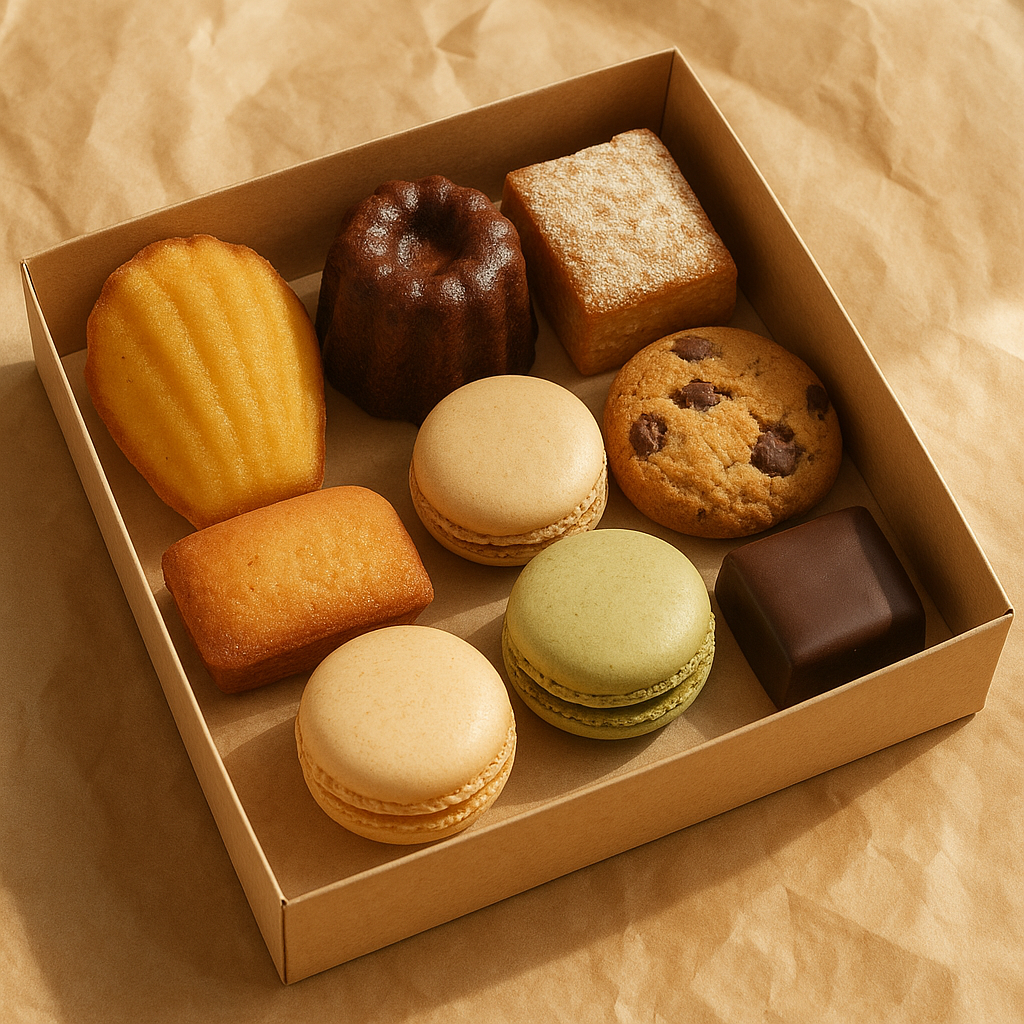 A gift box with a ribbon