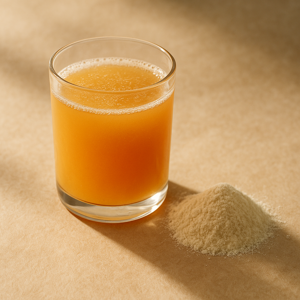 Individual collagen drink bottles