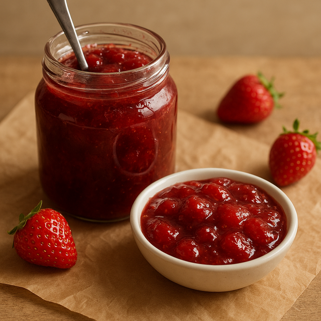 Strawberry fruit spread