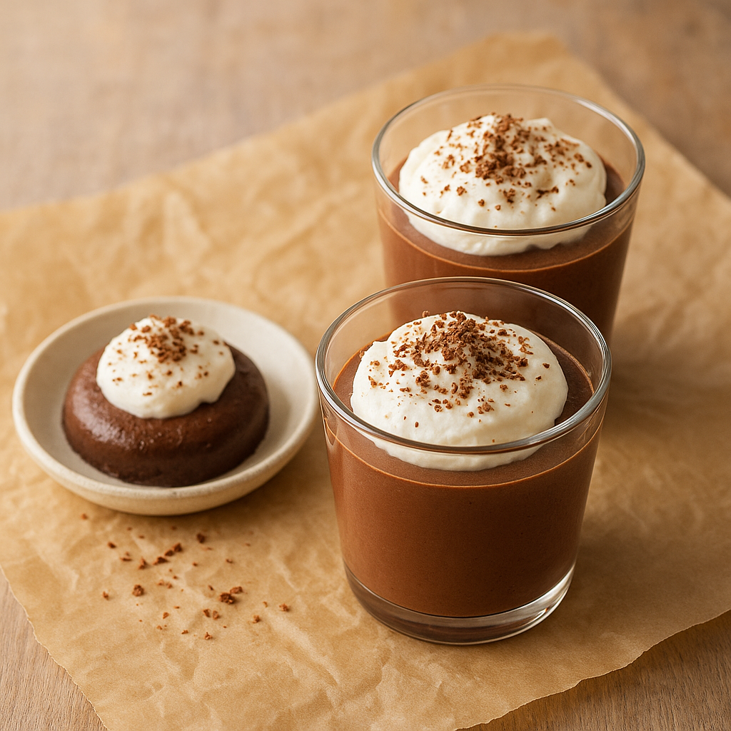 Chocolate yogurt dessert