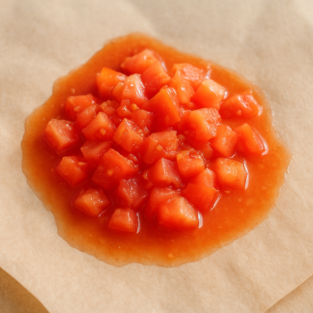 Diced tomatoes in juice