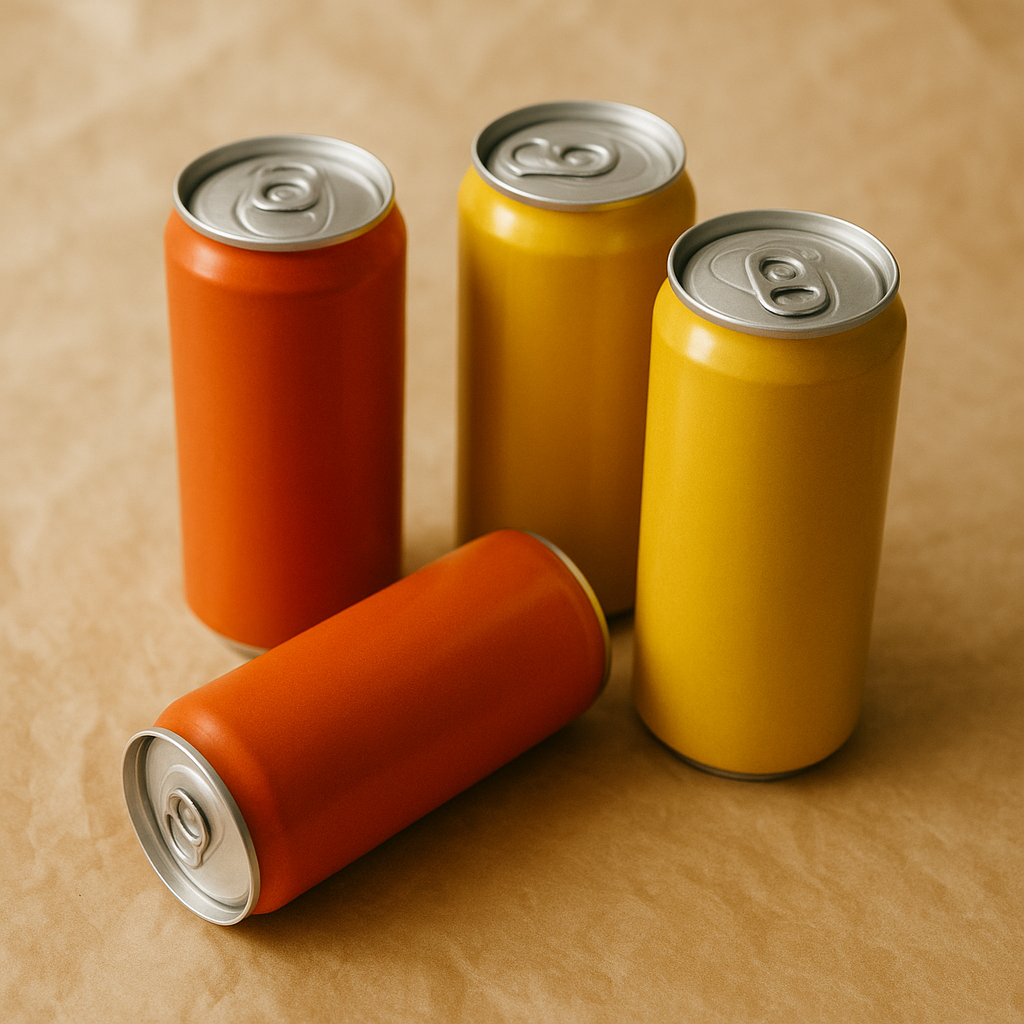 Powdered energy drink mix packet
