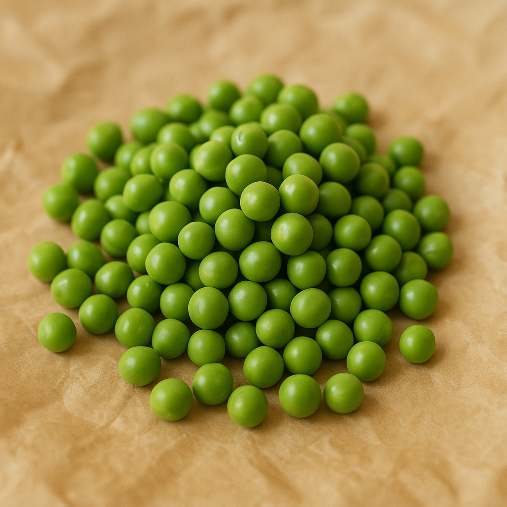 Canned green peas