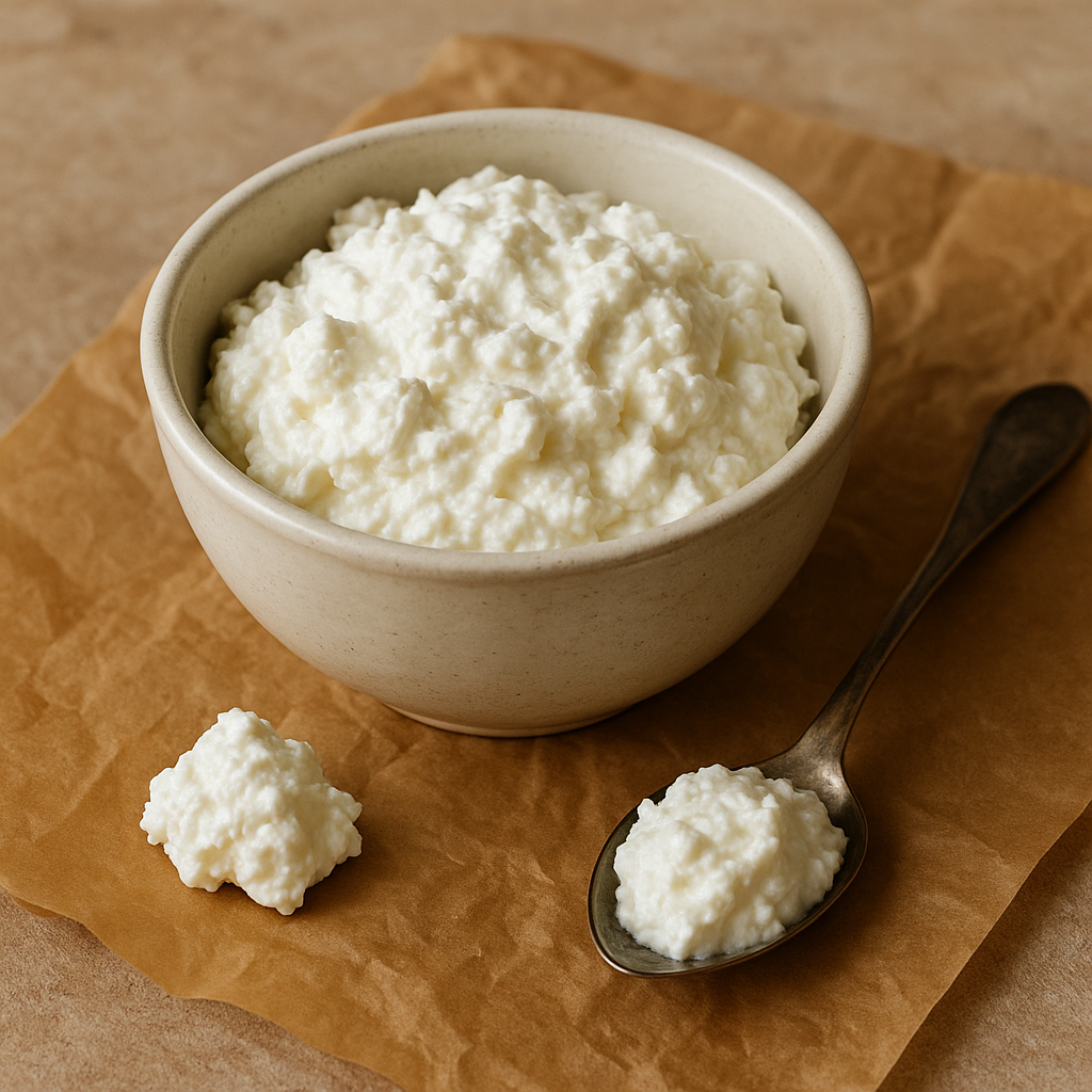 Creamy goat's milk cheese