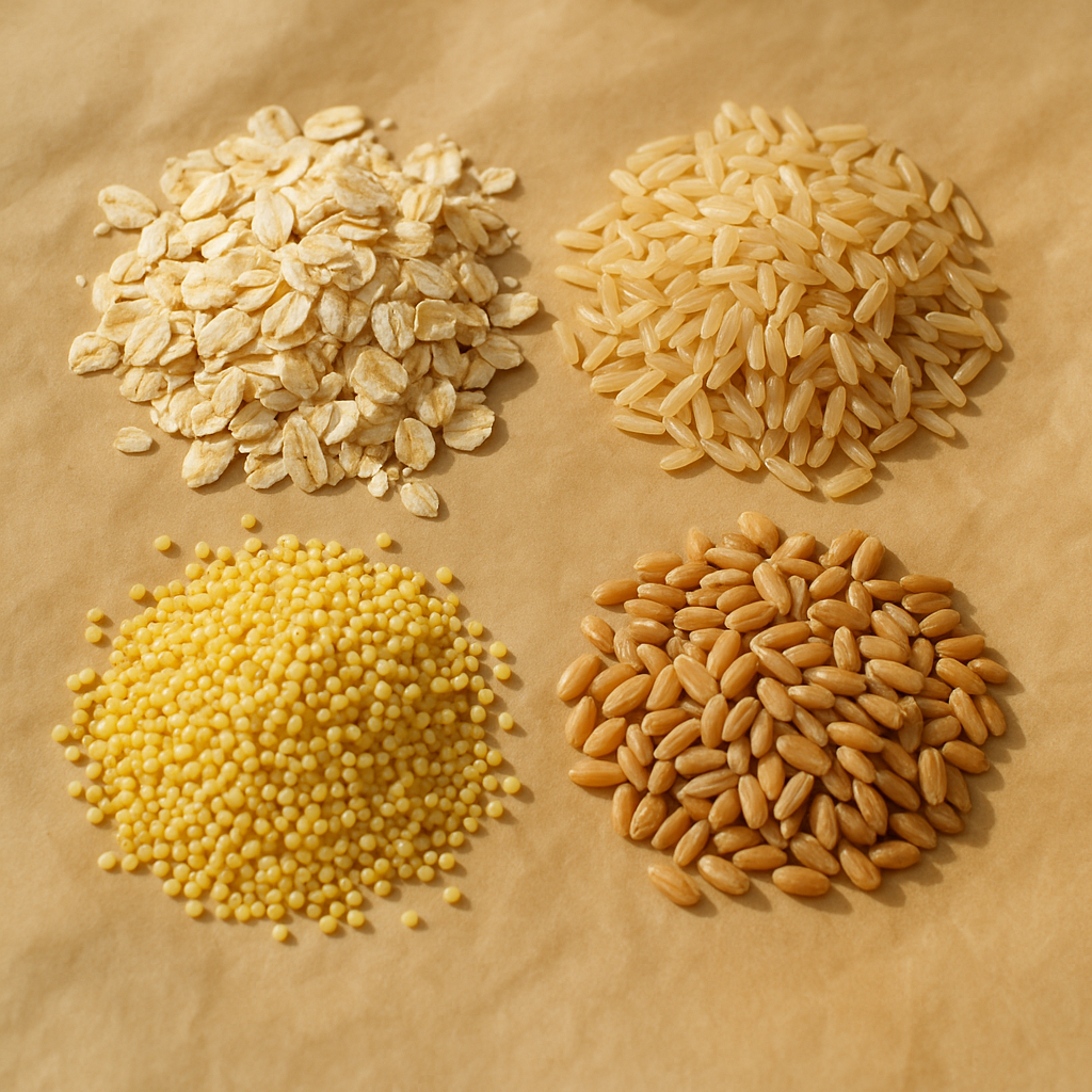 Wheat bread slices