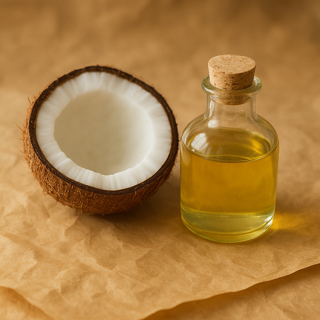 Deodorized coconut oil