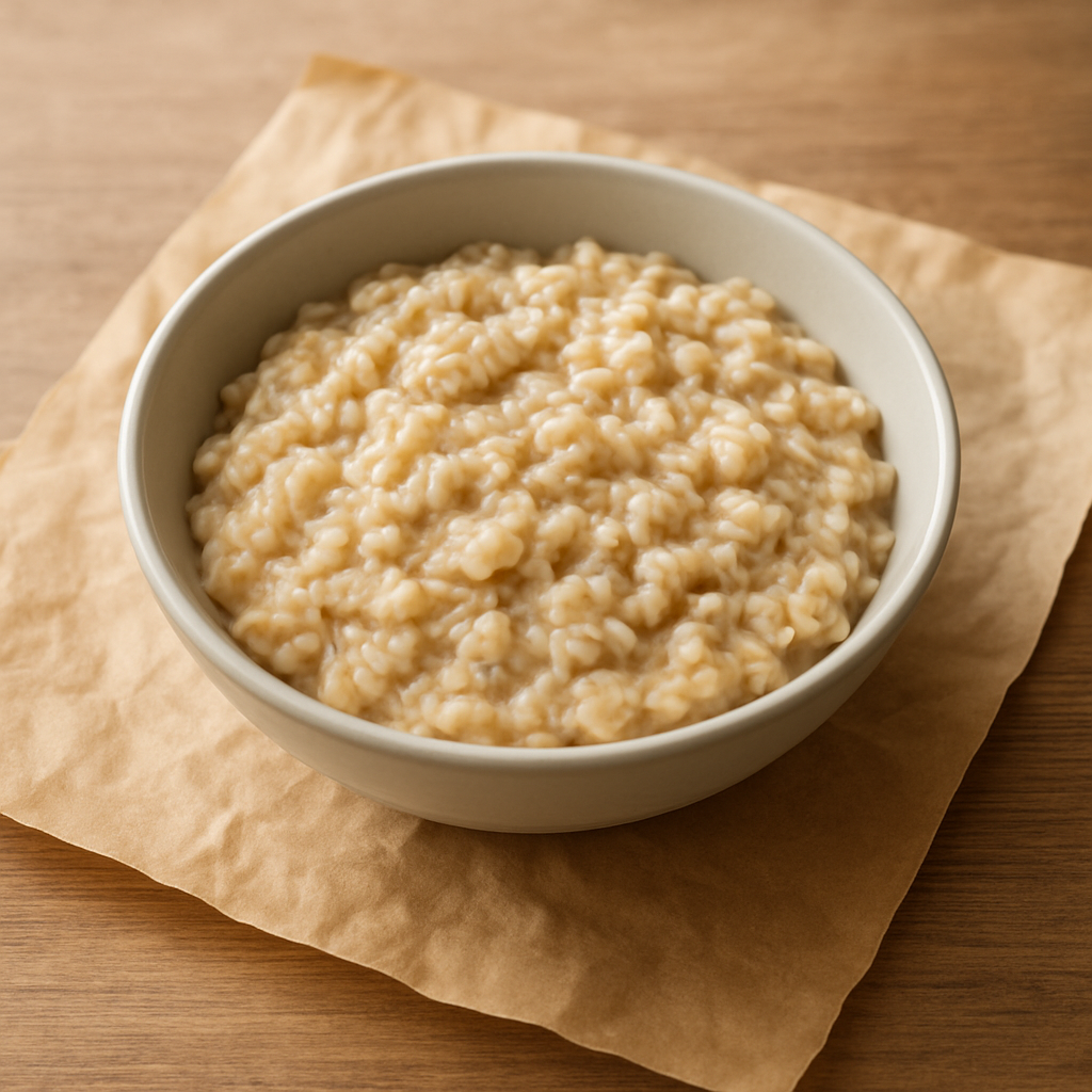 Individual oatmeal packets
