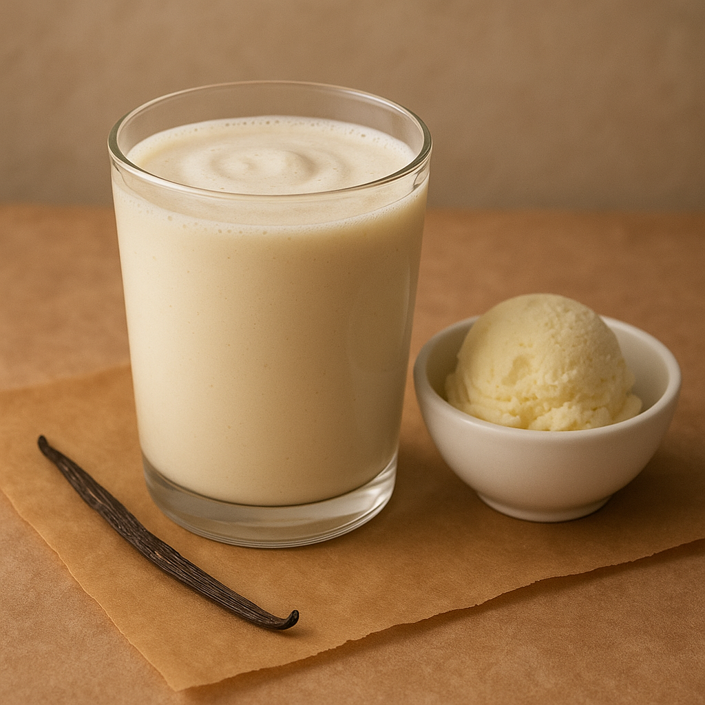 French vanilla flavored powder