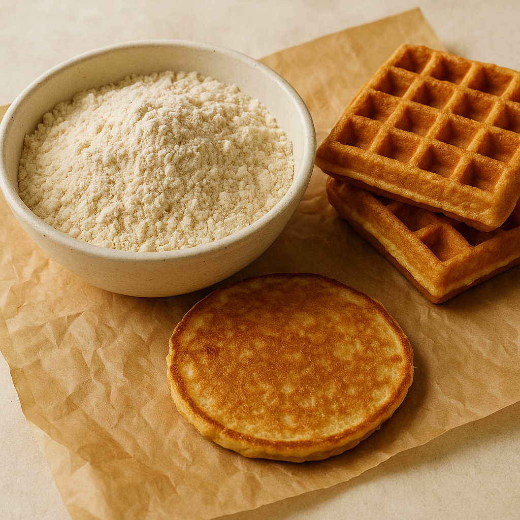 Keto pancake and waffle mix