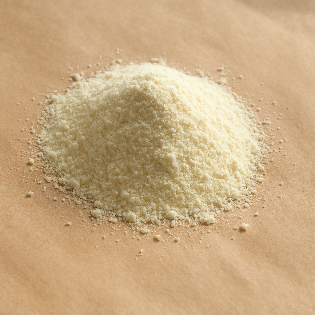 Powdered whole milk