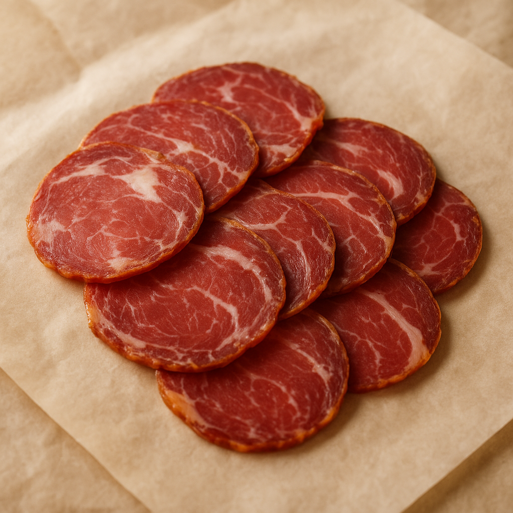 Cured Iberian Pork Loin Slices