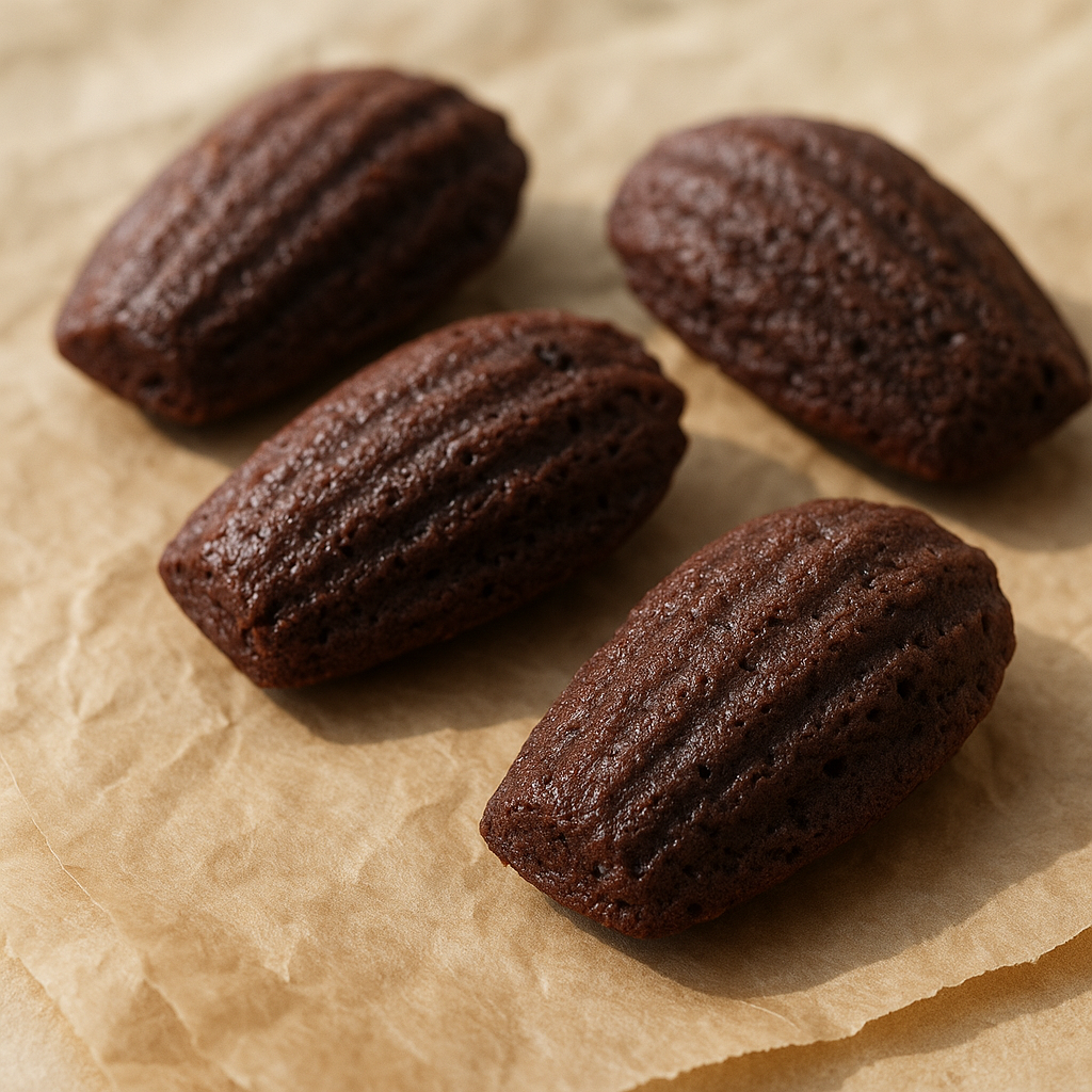 Chocolate madeleines