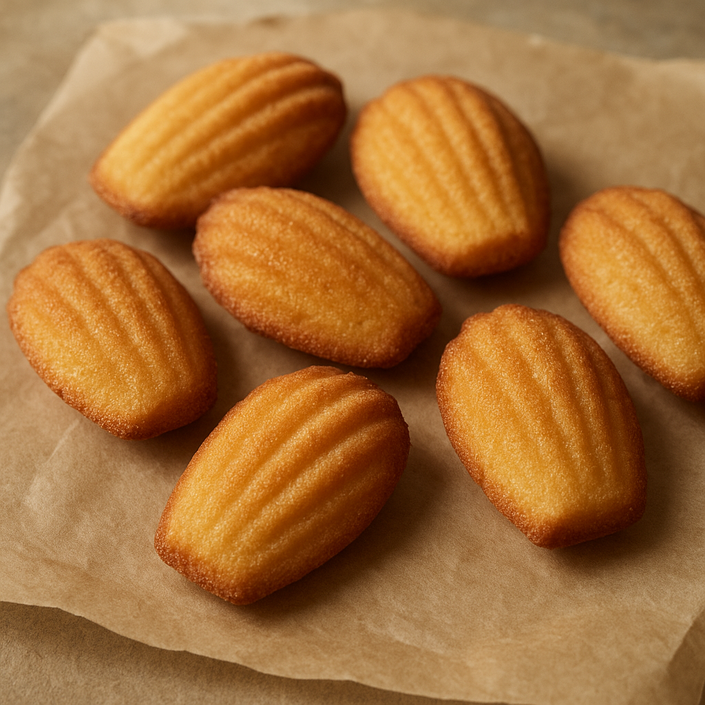Small French sponge cakes