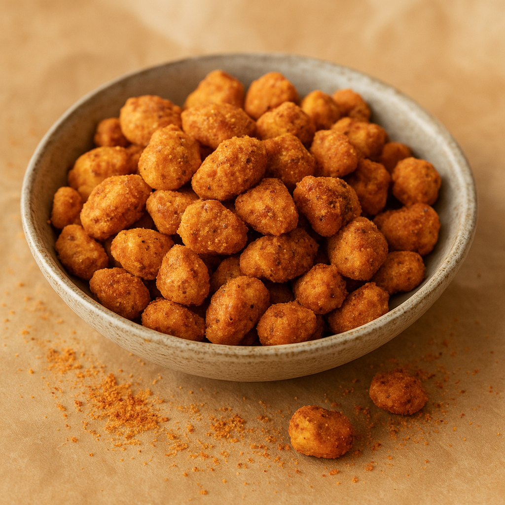 A jar of spice blend