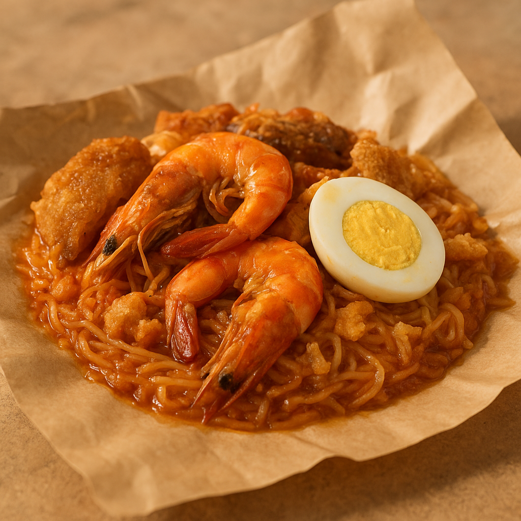 Chewy rice cake snack