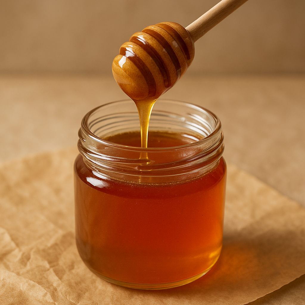 A jar of Manuka honey