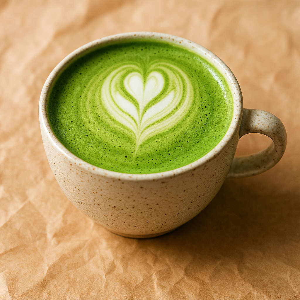 Matcha latte powder mix