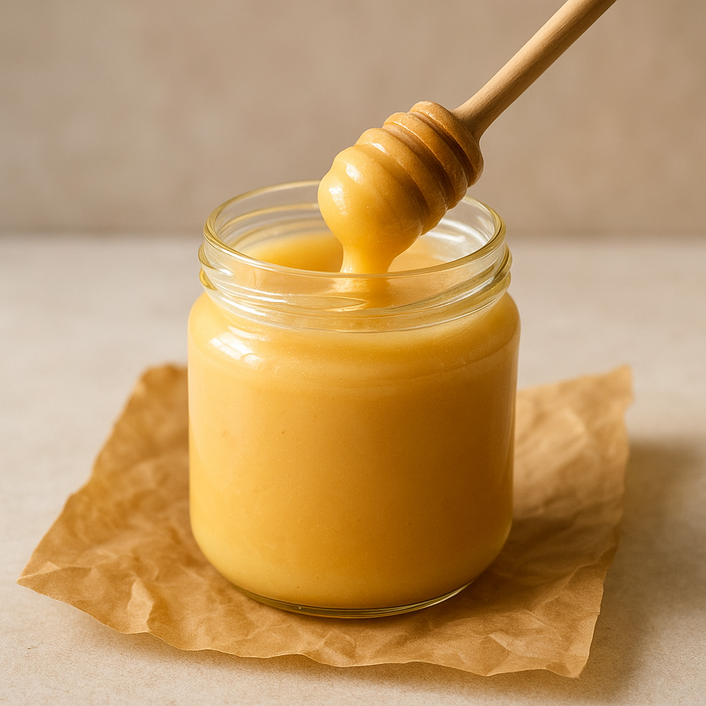 Creamy honey spread