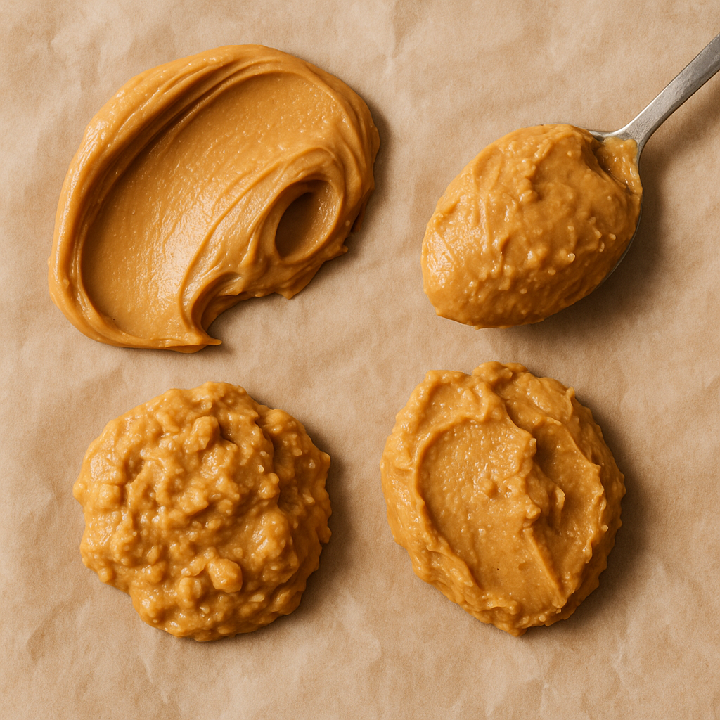 Creamy peanut butter spread