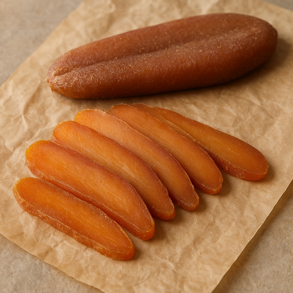 Cured mullet roe