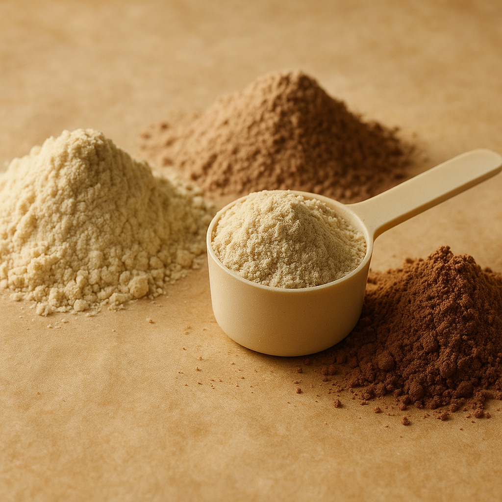 Vanilla bean flavored powder