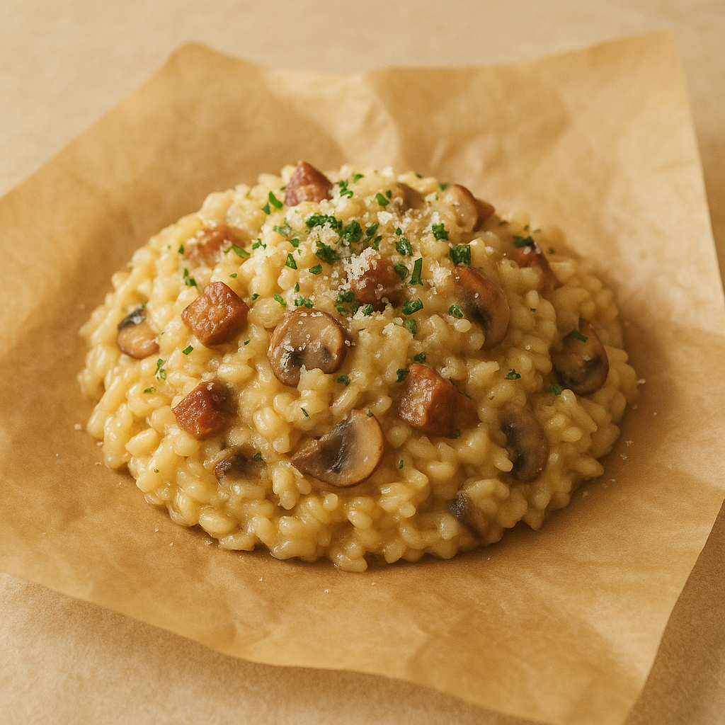 Arborio rice grains
