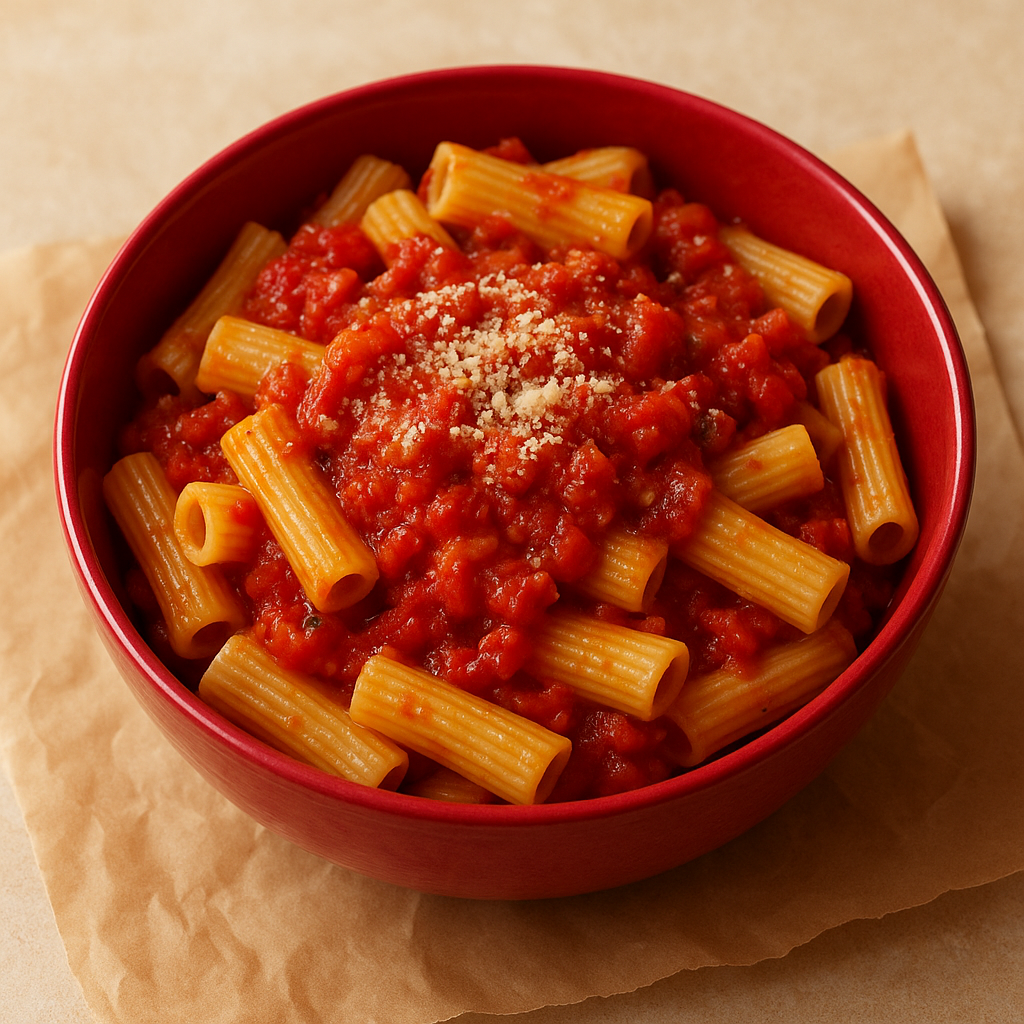Chicken in a red sauce