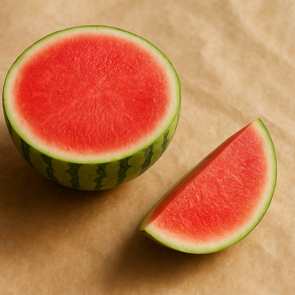 Seedless mini watermelon
