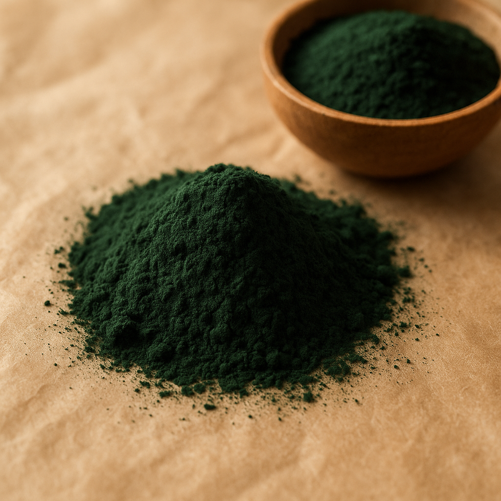 Blue-green algae powder