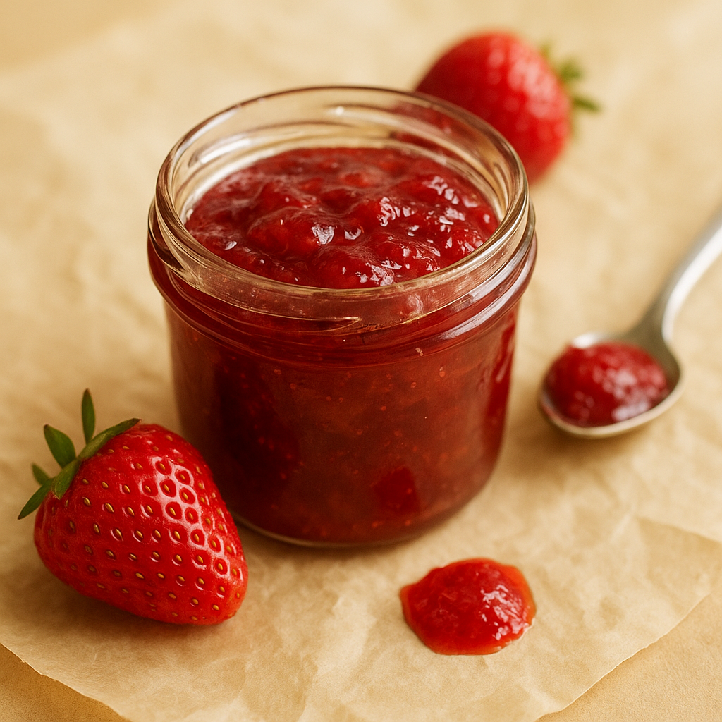 Strawberry fruit spread