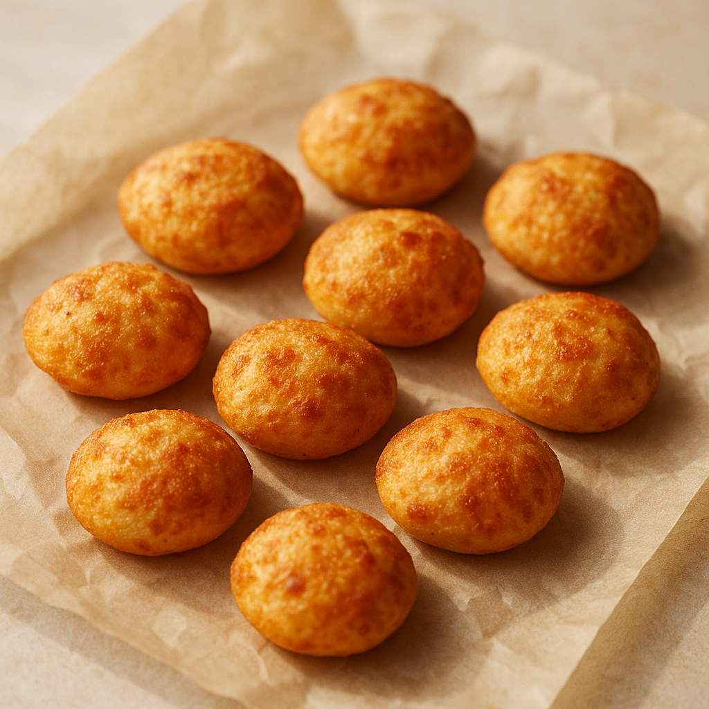 Crispy puffed rice snacks