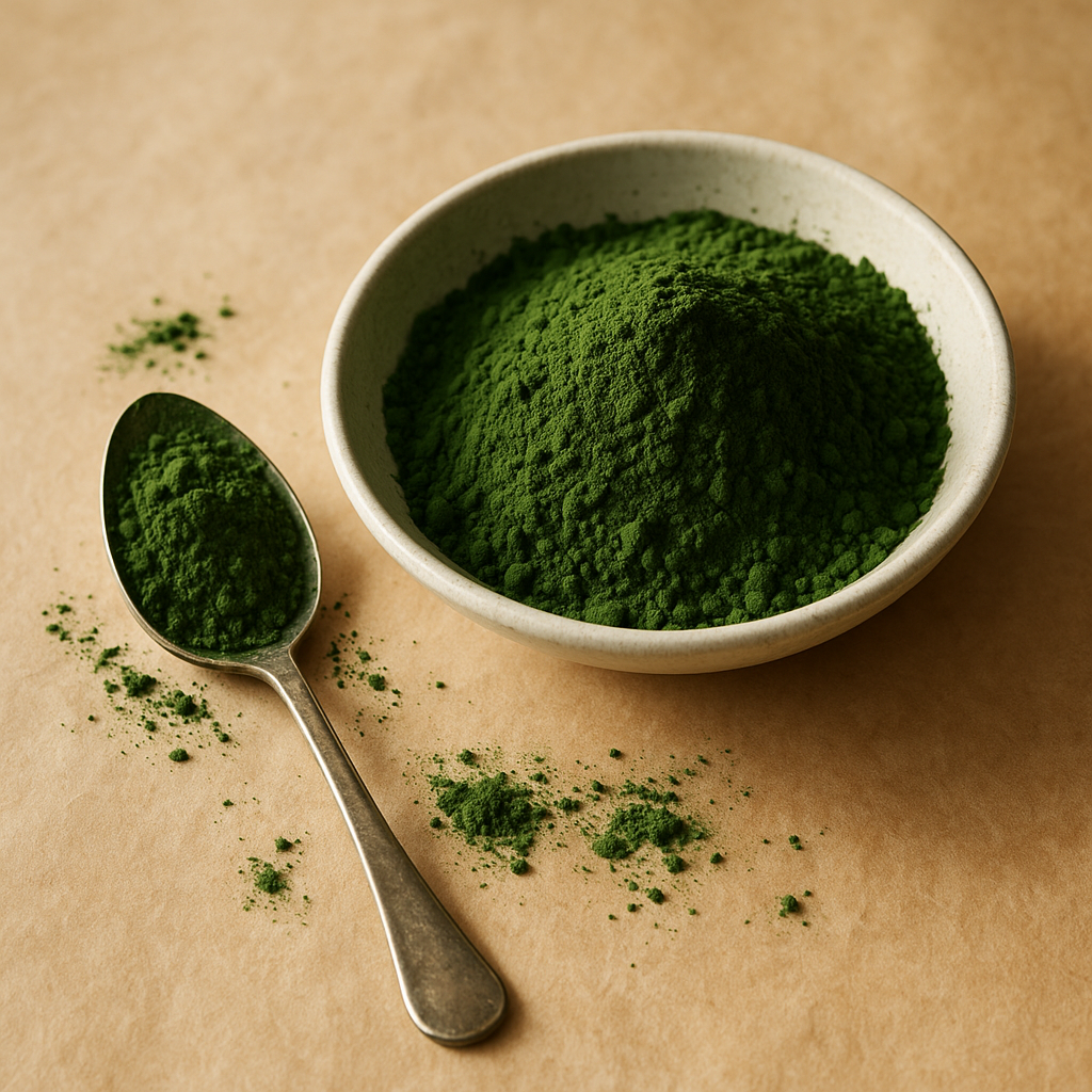 Green vegetable and fruit powder