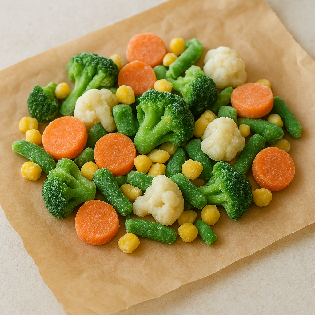 Frozen mixed vegetables