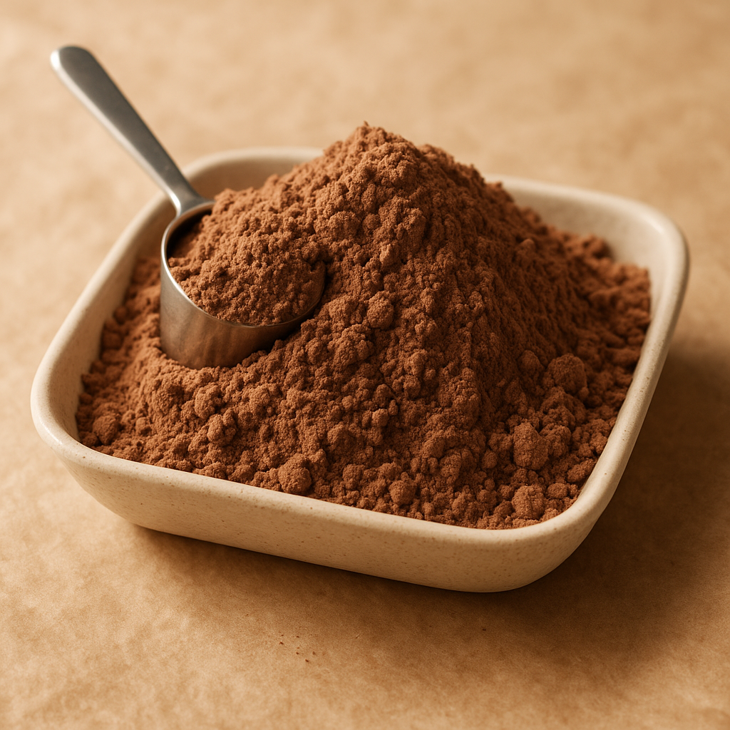 Chocolate flavored powder