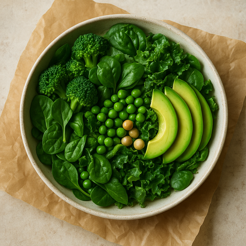 Green powder supplement