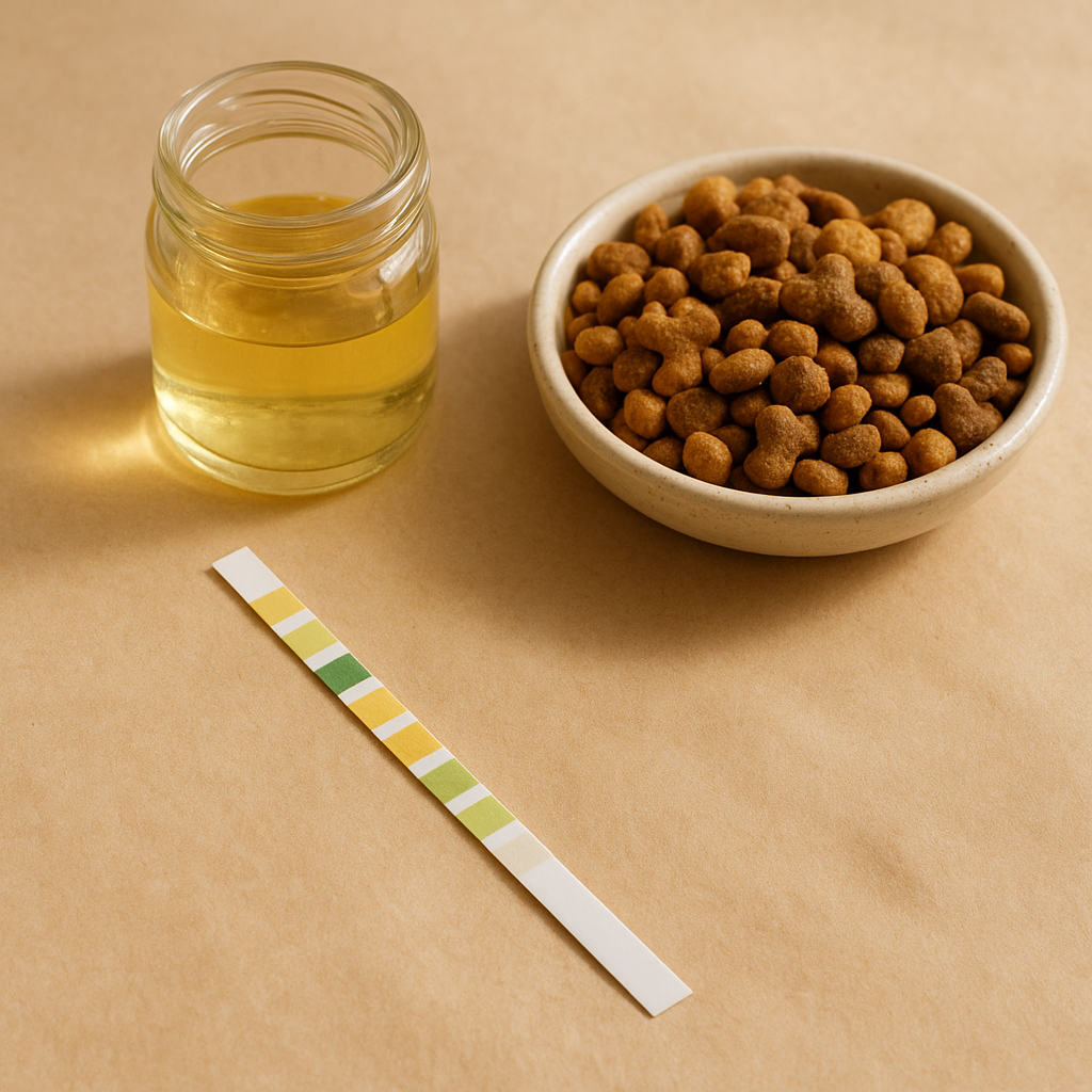 Pet urine test strips