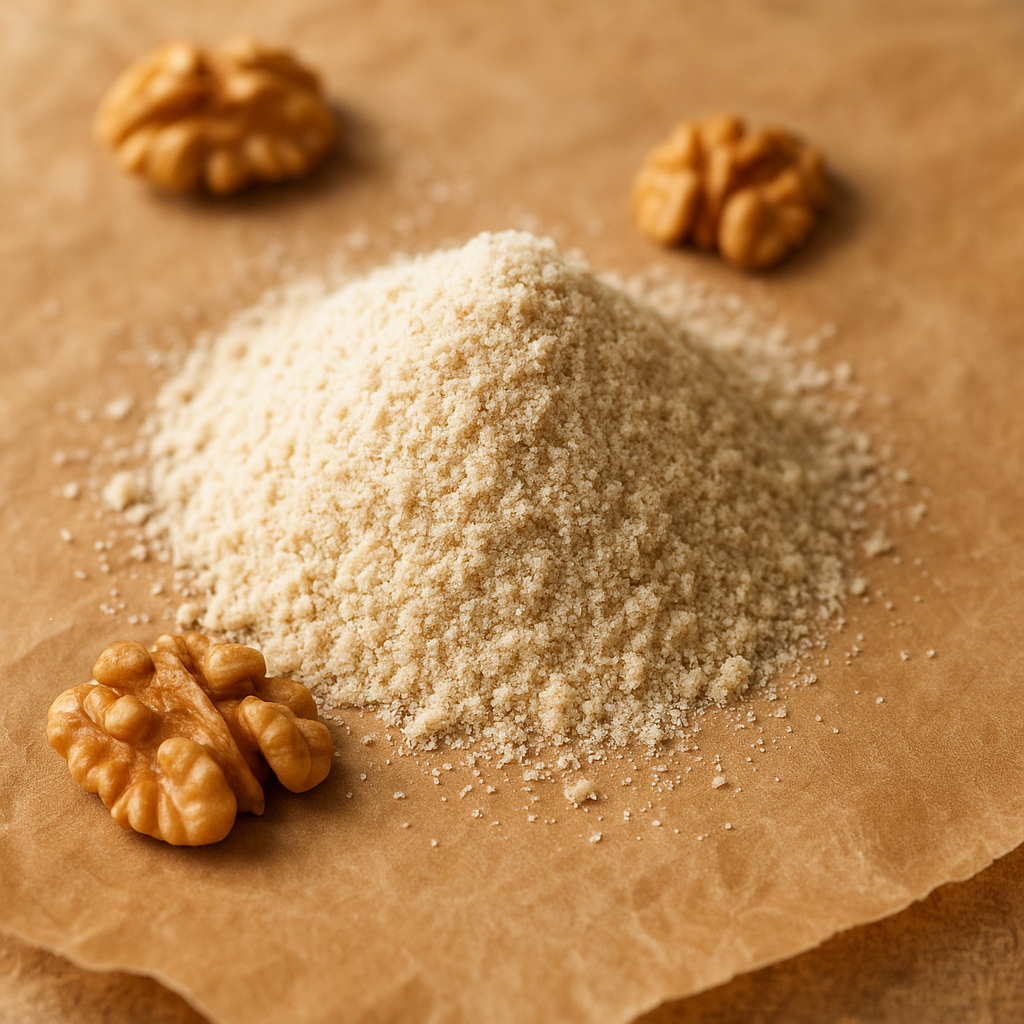 Ground toasted walnuts