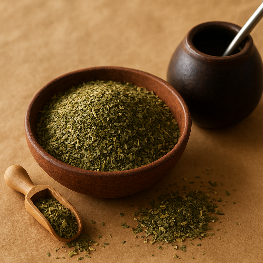 Yerba mate powder
